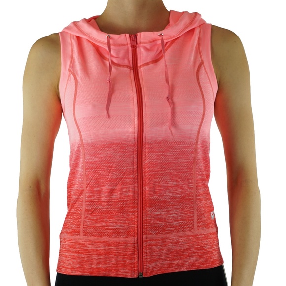 No sleeves Hoodie Ombre Print - Picture 3 of 4